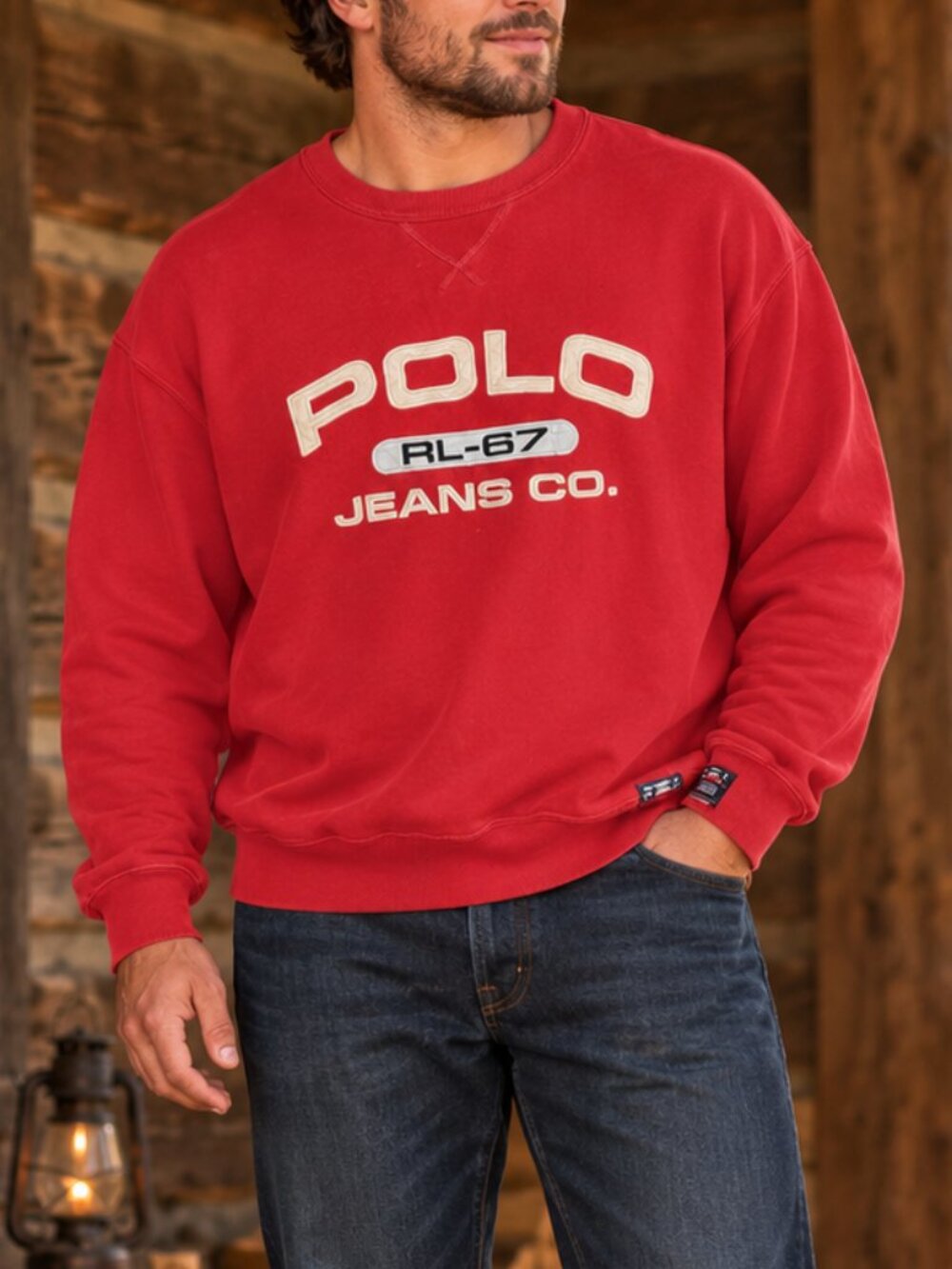 Vintage Polo Ralph Lauren Pullover Sweatshirt Size XL